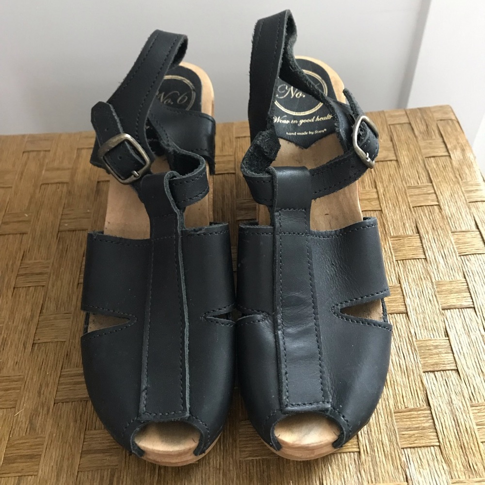No.6 T-Strap Clogs - Picture 2 of 5